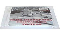 PAÑO MICROFIBRA CRISTALERIA 50X50 SET 4