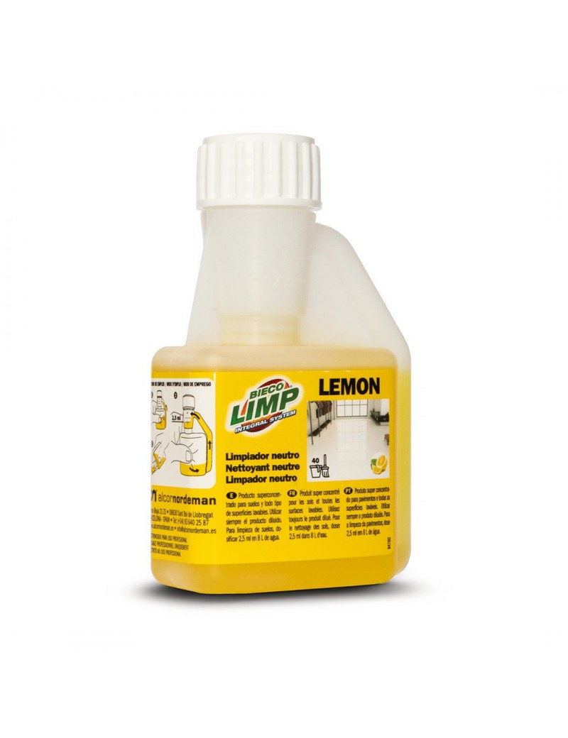 FREGASUELOS CONCENTRADO BIECOLIMP LEMON 100ML AROMA LIMON