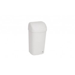 PAPELERA BLANCA BASCULANTE  50LT